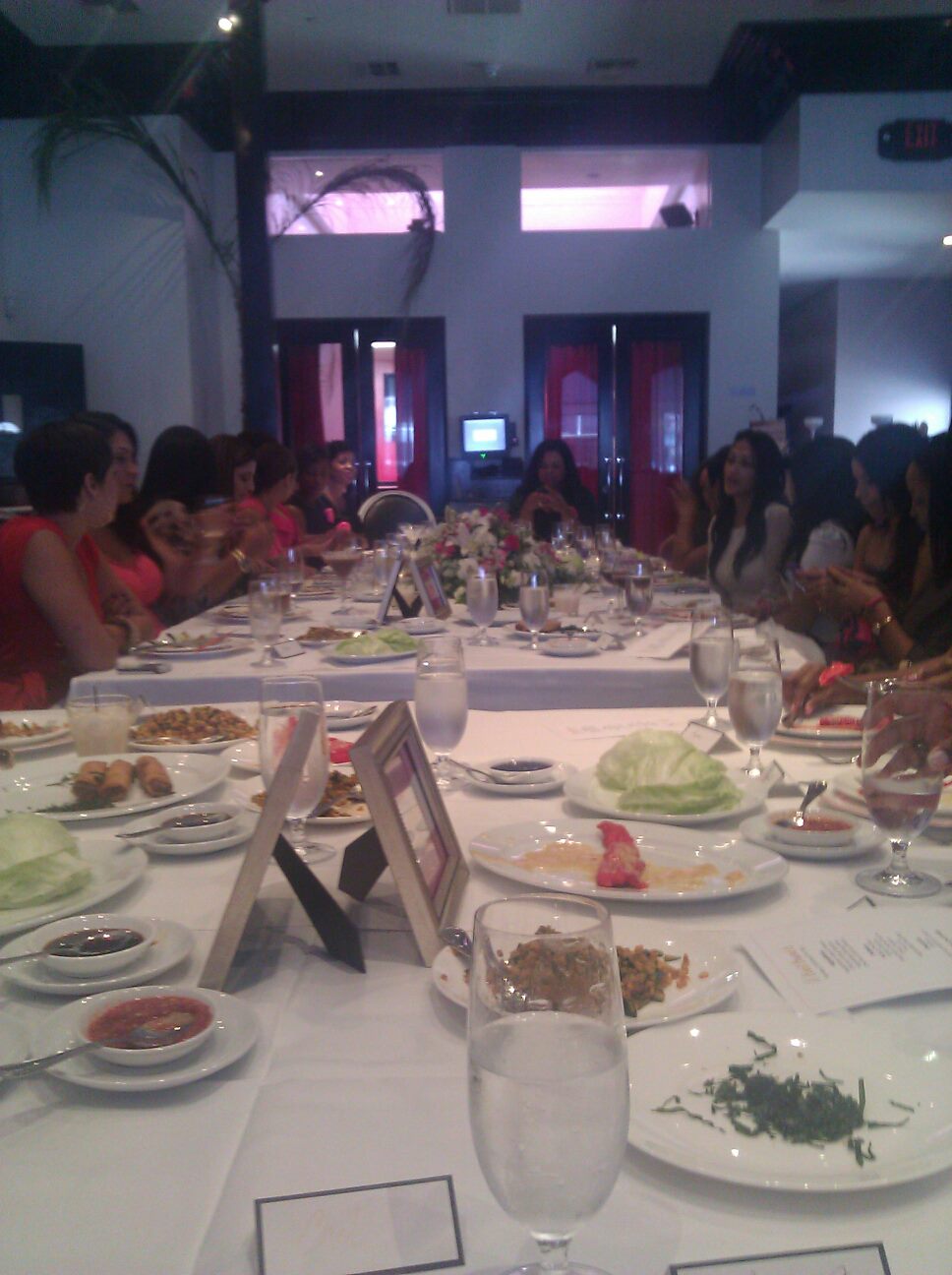 ive Civil (Karen Civil) Brunch - Attendees Table