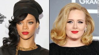 Rihanna and Adele