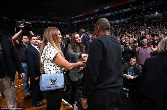 Beyonce - nba game