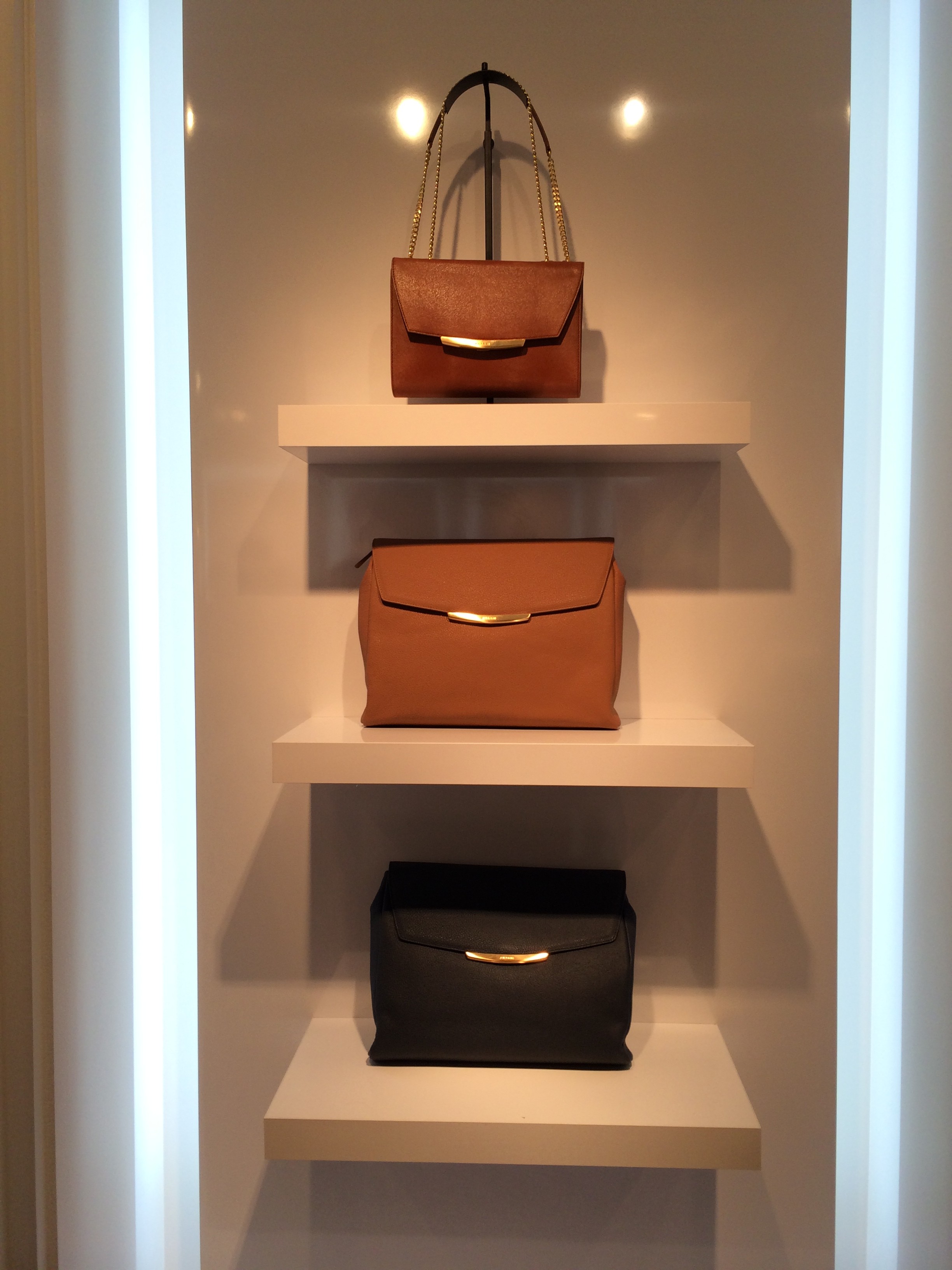 Jinammi LA Store Opening - bag shelf