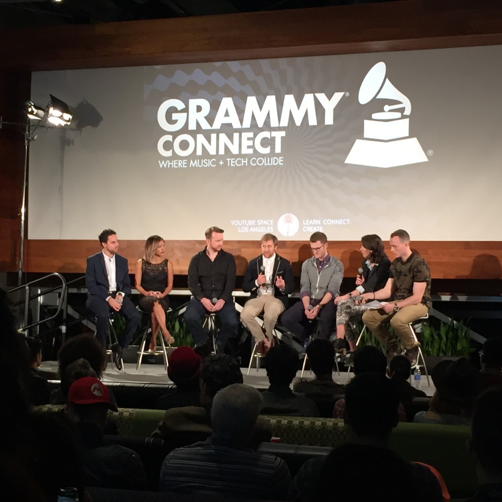 Grammy Connect - Panel at Youtube Space LA