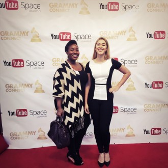 Chel & Dominique - Grammy Connect at Youtube Space LA