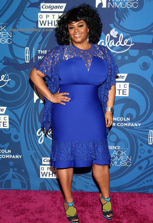 Jill Scott Blue Dress